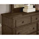 Artisan & Post Heritage 112-003 9 Drawer Bureau - Cobblestone Oak IMAGE 8