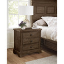 Artisan & Post Heritage 112-227 3 Drawer Night Stand - Cobblestone Oak IMAGE 5