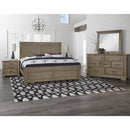 Artisan & Post Cool Rustic 172 King Mansion Bed - Stone Grey IMAGE 4