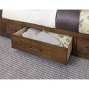 Artisan & Post Cool Rustic 174 King Mansion Bed with Footboard Storage - Amber IMAGE 2
