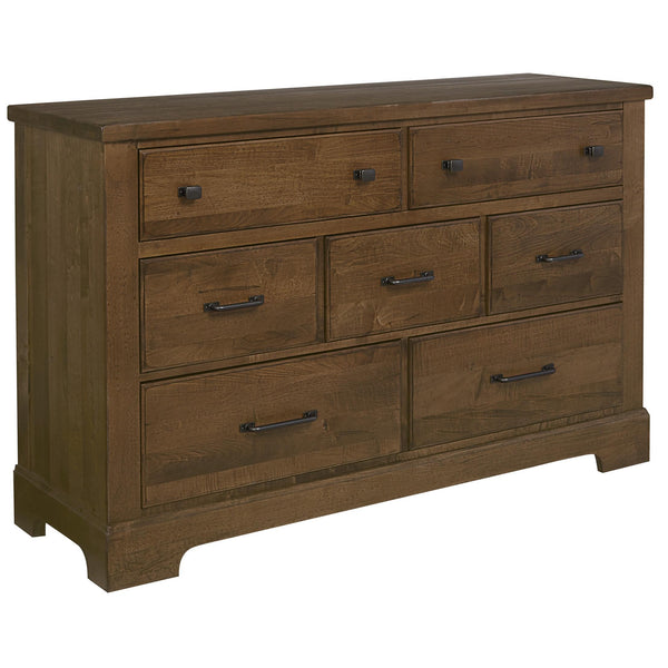 Artisan & Post Cool Rustic 174-002 7 Drawer Dresser - Amber IMAGE 1