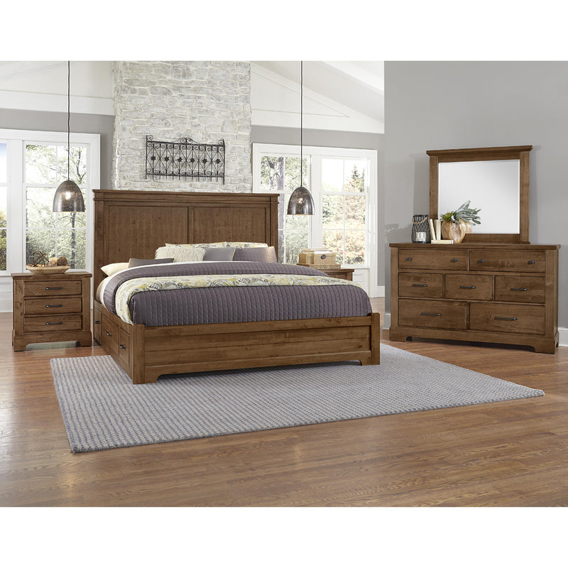 Artisan & Post Cool Rustic 174-227 3 Drawer Night Stand - Amber IMAGE 3