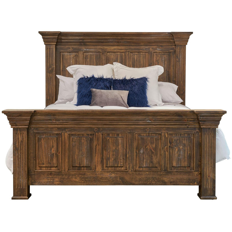 Elements International Olivia MBLV500 King Bed - Brown IMAGE 2