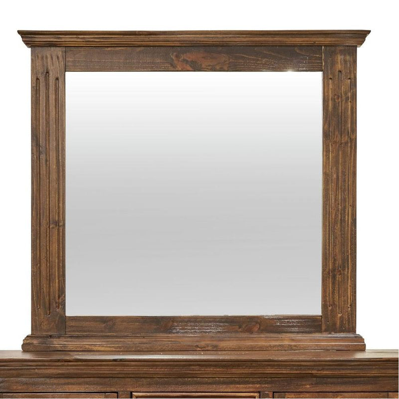 Elements International Olivia MBLV500MR Dresser Mirror - Brown IMAGE 1