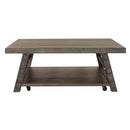 Liberty Furniture Industries Inc. Modern Farmhouse 406-OT1014 Oversized Square Cocktail Table IMAGE 2
