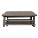 Liberty Furniture Industries Inc. Modern Farmhouse 406-OT1014 Oversized Square Cocktail Table IMAGE 3