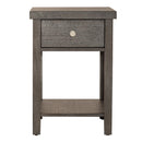 Liberty Furniture Industries Inc. Modern Farmhouse 406-OT1023 Drawer Chair Side Table IMAGE 2