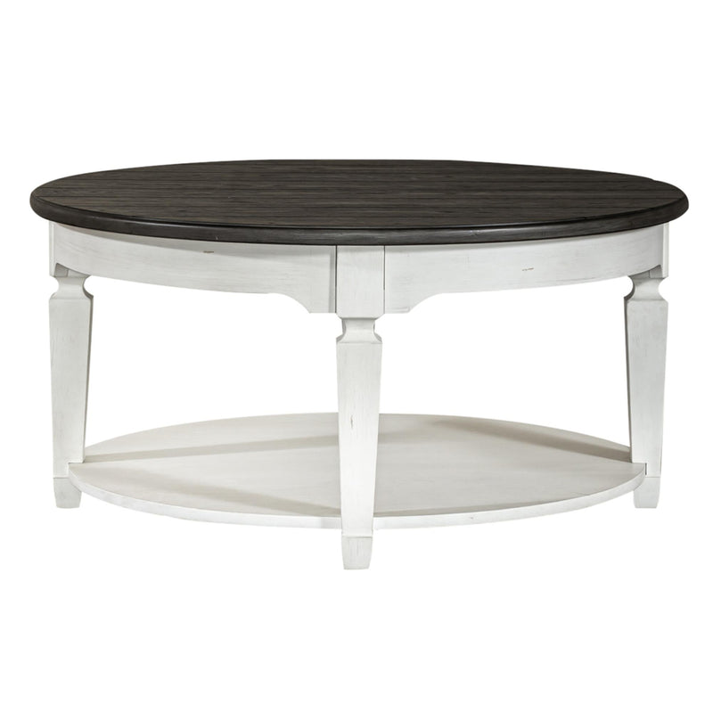 Liberty Furniture Industries Inc. Allyson Park 417-OT1011 Round Cocktail Table IMAGE 2