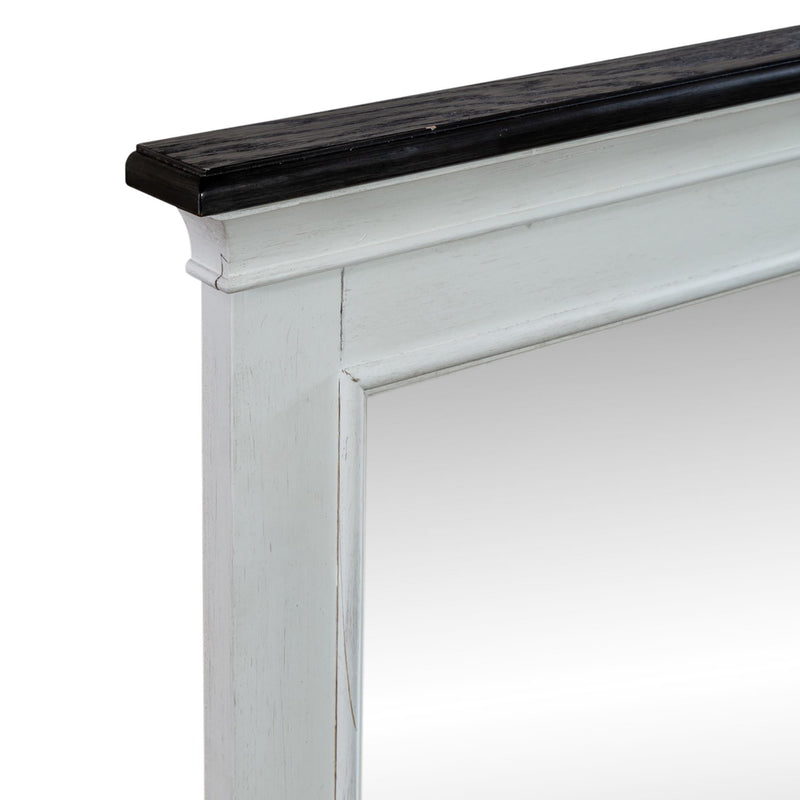 Liberty Furniture Industries Inc. Allyson Park 417-BR50 Crown Mirror IMAGE 5