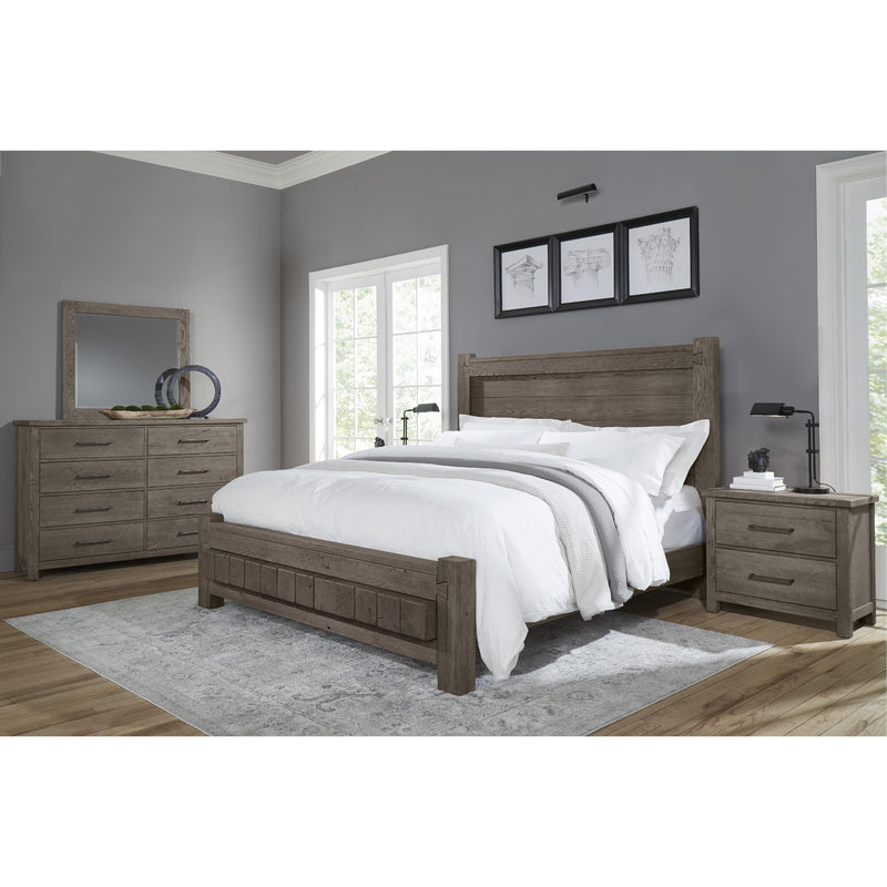 Vaughan-Bassett Dovetail King Poster Bed 751-668/751-166/751-922/MS2 IMAGE 4
