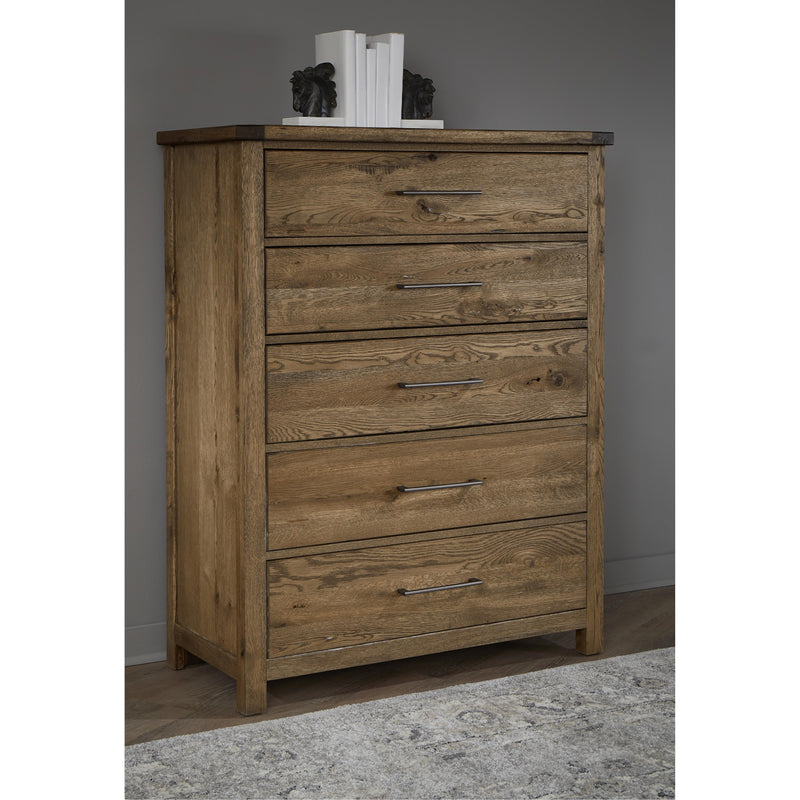Vaughan-Bassett Dovetail 5-Drawer Chest 752-115 IMAGE 2
