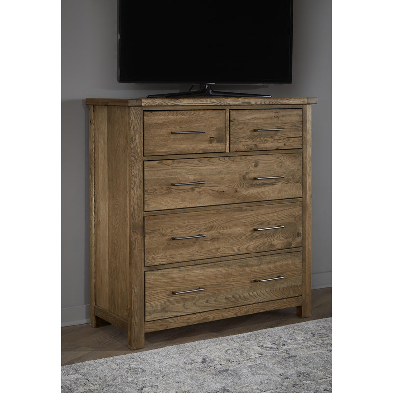 Vaughan-Bassett Dovetail 5-Drawer Dresser 752-004 IMAGE 2