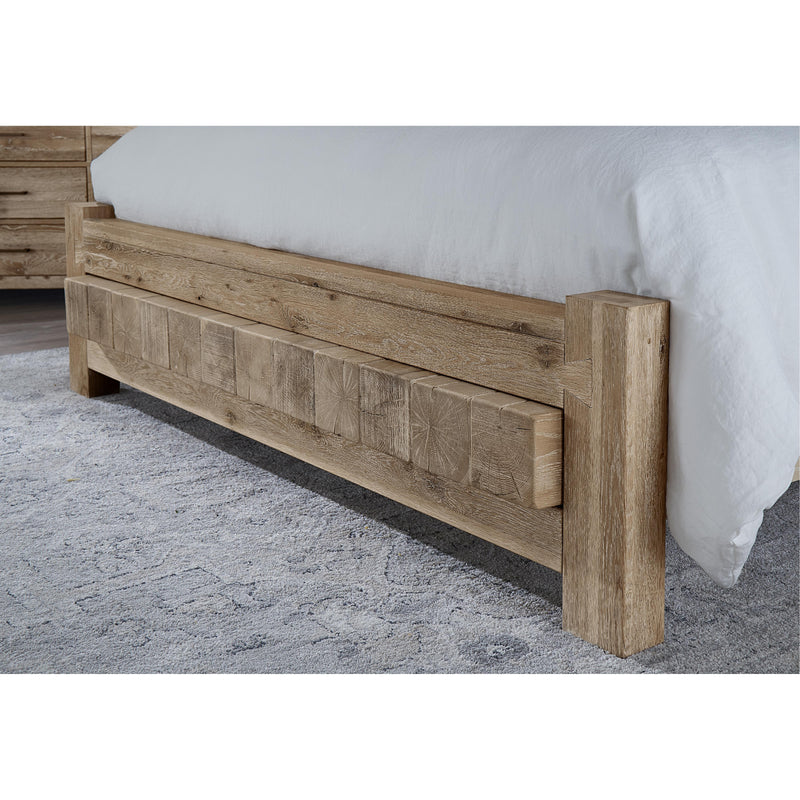 Artisan & Post Dovetail 754 Queen Poster Bed with 6X6 Footboard - Sun Bleached White IMAGE 6