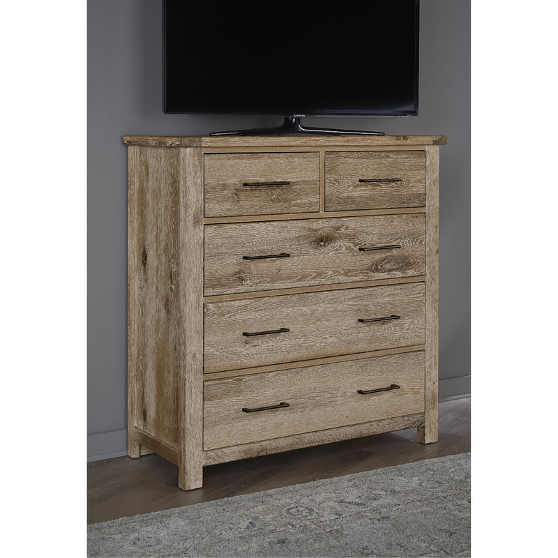 Vaughan-Bassett Dovetail 5-Drawer Dresser 754-004 IMAGE 2