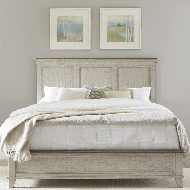 Liberty Furniture Industries Inc. Ivy Hollow 457-BR-QPB Queen Panel Bed IMAGE 1