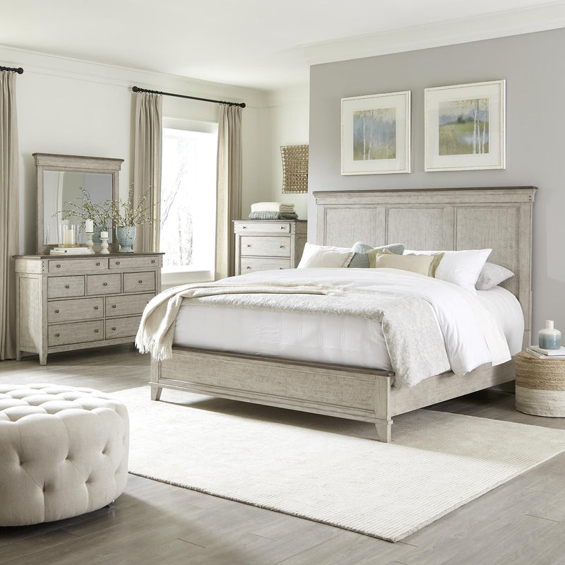 Liberty Furniture Industries Inc. Ivy Hollow 457-BR-QPB Queen Panel Bed IMAGE 3