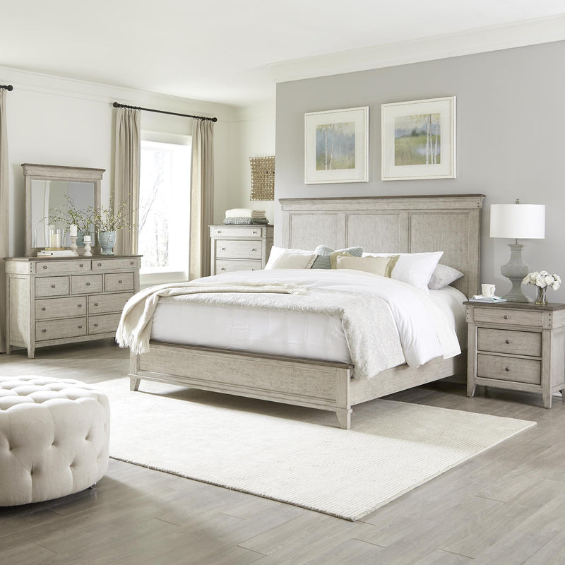 Liberty Furniture Industries Inc. Ivy Hollow 457-BR-QPB Queen Panel Bed IMAGE 4