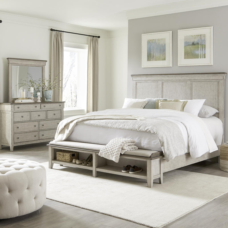 Liberty Furniture Industries Inc. Ivy Hollow 457-BR-QSB Queen Storage Bed IMAGE 2