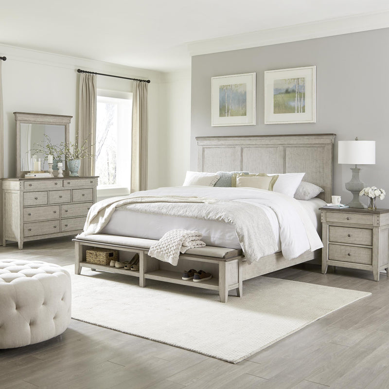 Liberty Furniture Industries Inc. Ivy Hollow 457-BR-QSB Queen Storage Bed IMAGE 5
