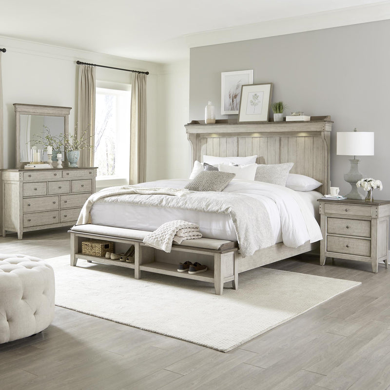 Liberty Furniture Industries Inc. Ivy Hollow 457-BR-QMS Queen Mantle Storage Bed IMAGE 5