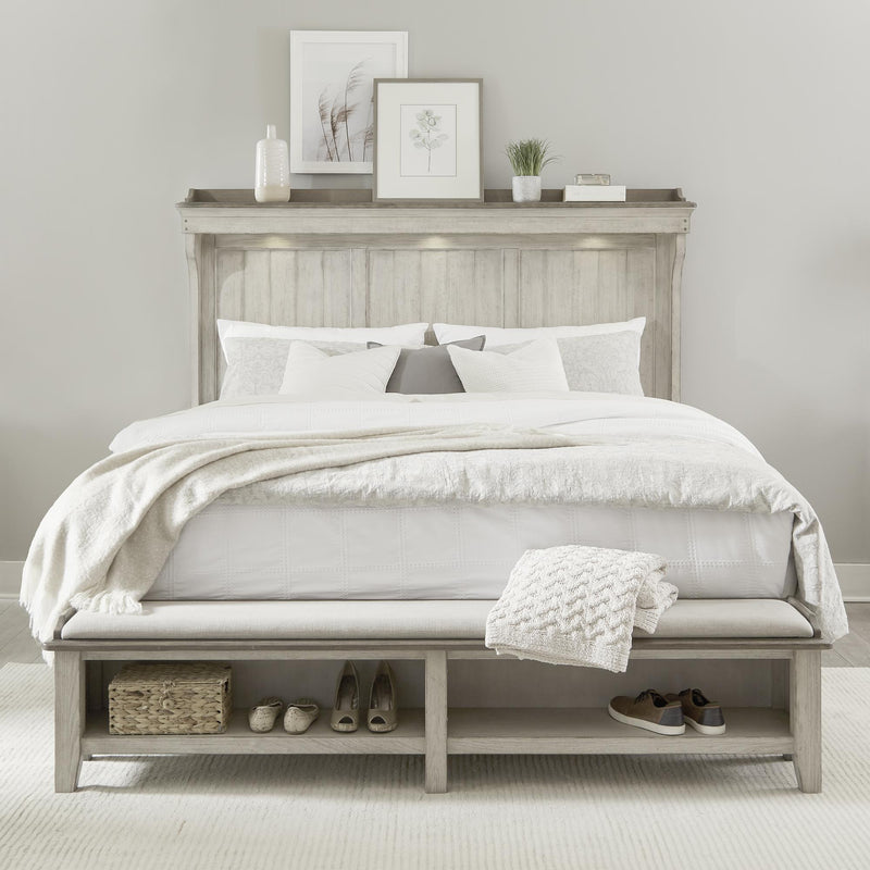 Liberty Furniture Industries Inc. Ivy Hollow 457-BR-KMS King Mantle Storage Bed IMAGE 1