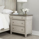 Liberty Furniture Industries Inc. Ivy Hollow 457-BR62 3-Drawer Bedside Chest with Charging Station IMAGE 1