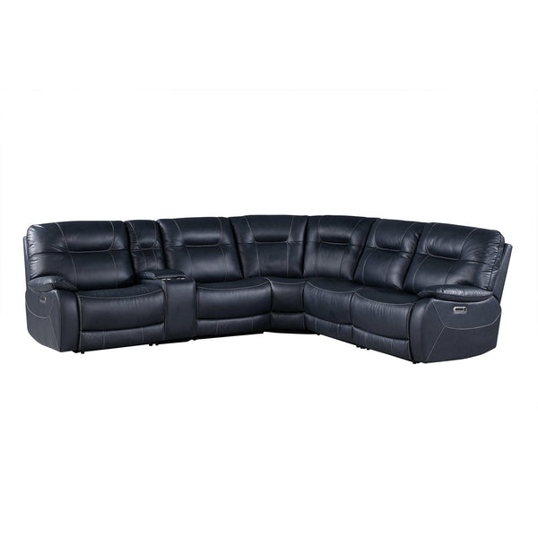 Parker Living Axel Reclining Leather Look 6 pc Sectional MAXE#810-ADM/MAXE#811LPH-ADM/MAXE#811RPH-ADM/MAXE#840-ADM/MAXE#850-ADM/MAXE#860-ADM IMAGE 1