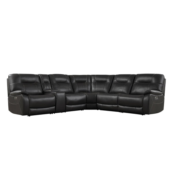 Parker Living Axel Reclining Leather Look 6 pc Sectional MAXE#810-OZO/MAXE#811LPH-OZO/MAXE#811RPH-OZO/MAXE#840-OZO/MAXE#850-OZO/MAXE#860-OZO IMAGE 1