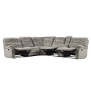 Parker Living Cooper MCOO-PACKA-SNA Shadow Natural 6 pc Modular Manual Reclining Sectional