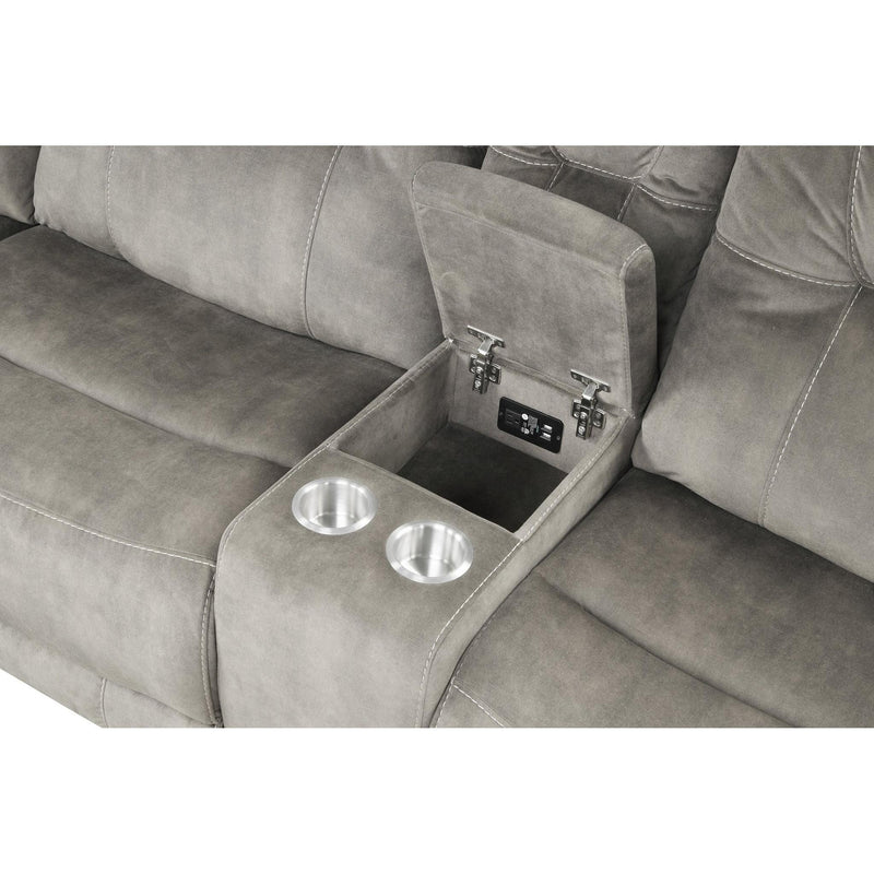 Parker Living Cooper MCOO-PACKA-SNA Shadow Natural 6 pc Modular Manual Reclining Sectional
