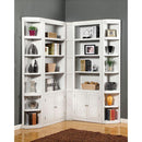 Parker House Furniture Boca 5 pc Bookcase Set - White Cottage