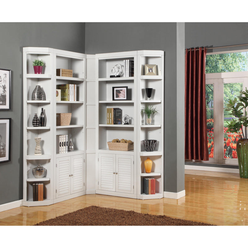 Parker House Furniture Boca 5 pc Bookcase Set - White Cottage