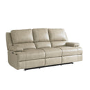  Bassett Parsons 3729-P62F Double Reclining Sofa with Power - Flax IMAGE 3