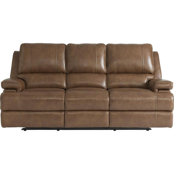 Bassett Parsons 3729-P62U Double Reclining Sofa with Power - Umber IMAGE 1