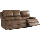  Bassett Parsons 3729-P62U Double Reclining Sofa with Power - Umber IMAGE 3