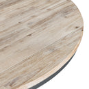  Elements International Callista Round Standard Height Dining Table IMAGE 4