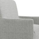 Elements International Nero Upholstered Arm Chair Set IMAGE 5