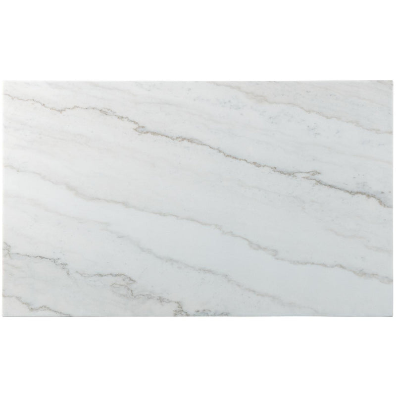 Elements International Tuscany 70" Marble Counter Height Dining Table IMAGE 5