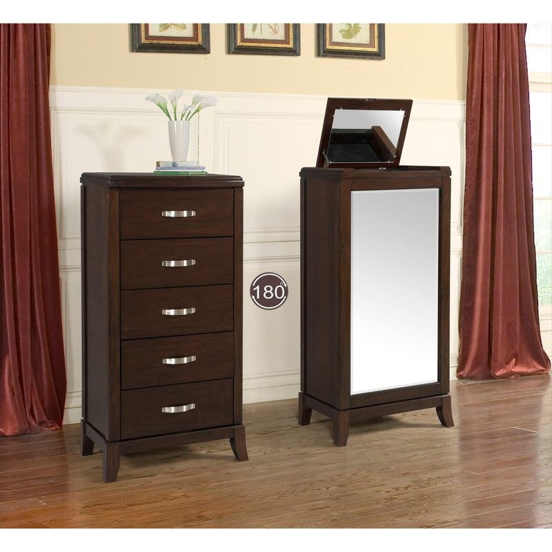 Elements International Jewelry Storage Armoire DL600LC IMAGE 5