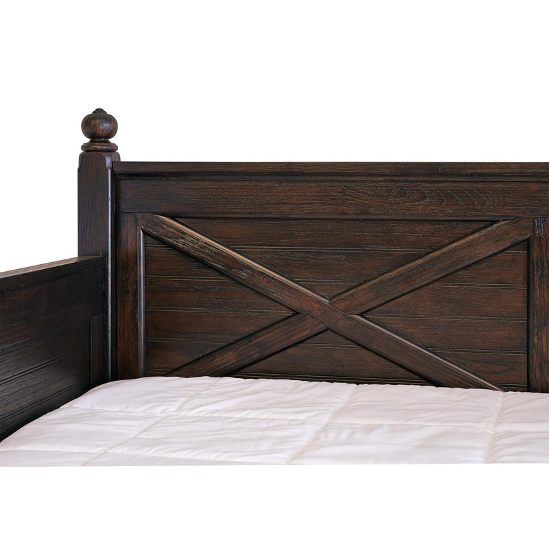 Elements International Sutherland Twin Daybed in Walnut IMAGE 5