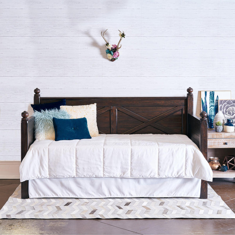 Elements International Sutherland Twin Daybed in Walnut IMAGE 8
