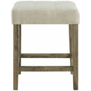 Elements International Oak Lawn Bar Table Single Pack (Table + Three Stools) IMAGE 10