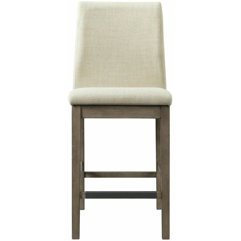 Elements International Dapper Counter Side Chair (Grey Finish) IMAGE 2