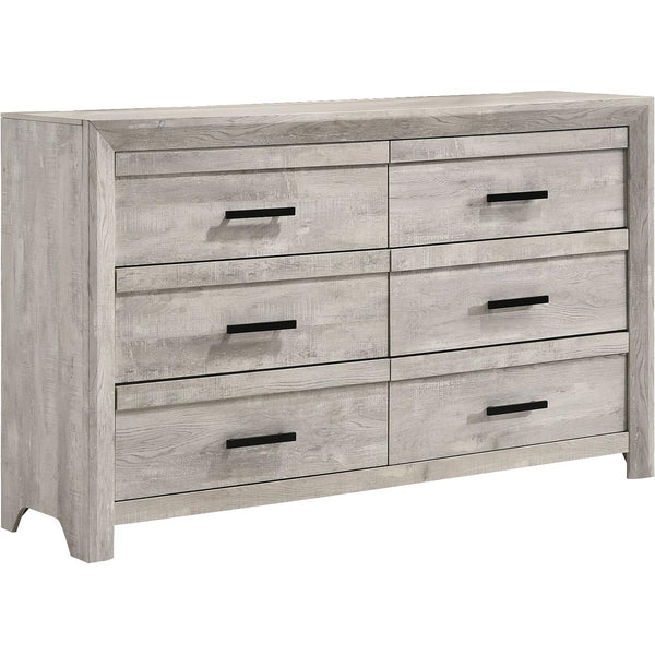 Elements International Ellen EL700DR Dresser - White IMAGE 1