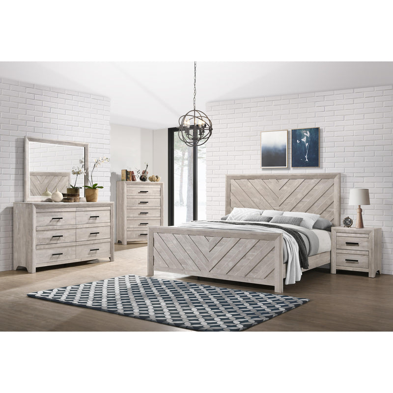 Elements International Ellen EL700DR Dresser - White IMAGE 8