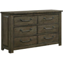 Elements International Maverick Dresser Grey IMAGE 1