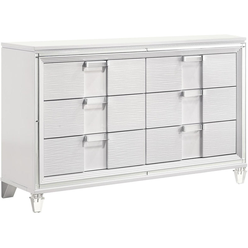 Elements International Twenty Nine Youth Dresser White IMAGE 1