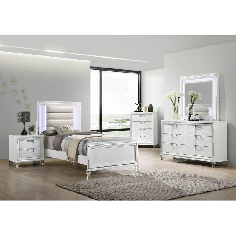 Elements International Twenty Nine Youth Dresser White IMAGE 7