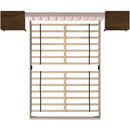 Elements International Coyote Queen Bed W/Carroll Pink Velvet w/Two End Table IMAGE 4