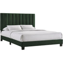 Elements International Coyote Queen Bed W/Carroll Emerald w/Two End Table IMAGE 2